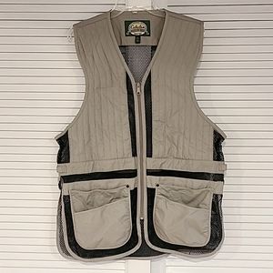 Cabela's Outdoor Gear Fishing Hunting Utility Mesh Vest. Sz L.  Khaki/Tan